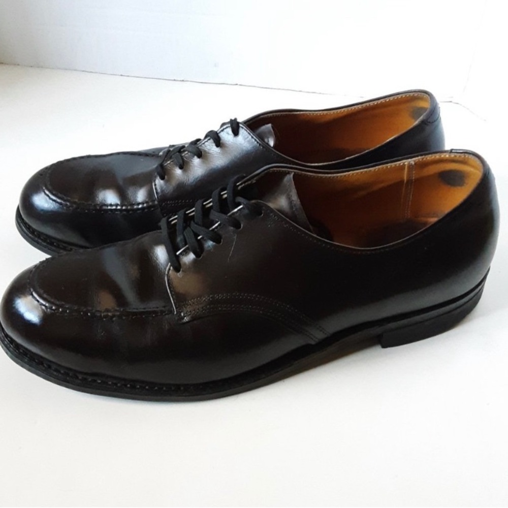 Red Wing Men’s Brown Oxford Steel Toe Leather Shoe size 10M